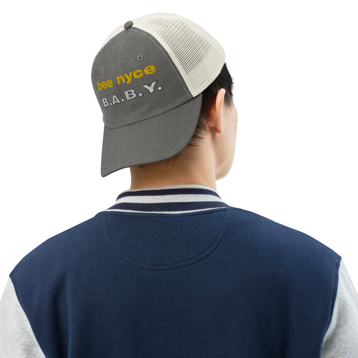 Bee Nyce B.AB.Y. Pigment-dyed cap