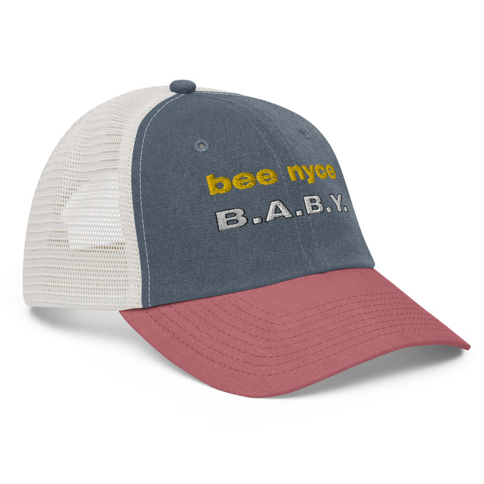 Bee Nyce B.A.B.Y. Pigment-dyed cap