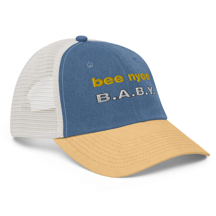 Bee Nyce B.A.B.Y. Pigment-dyed cap