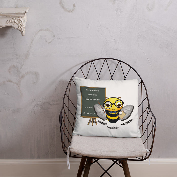 Cute GURU / TEACHER BEE Basic Pillow