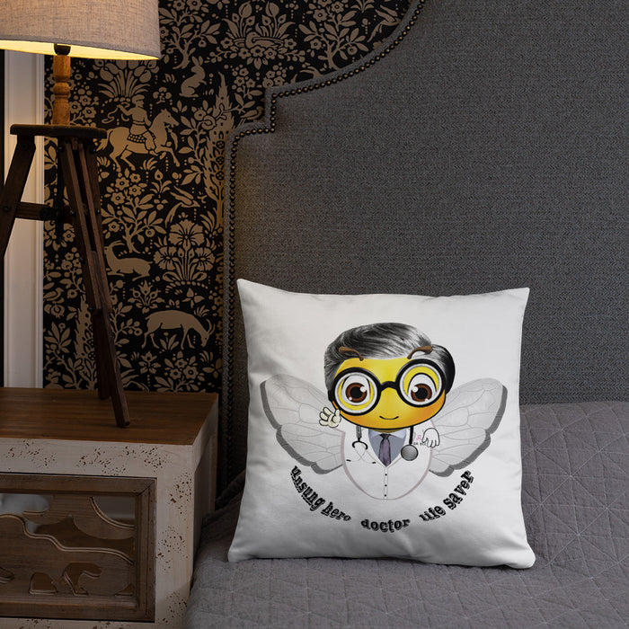 Cute DOCTOR / MEDICO BEE Basic Pillow