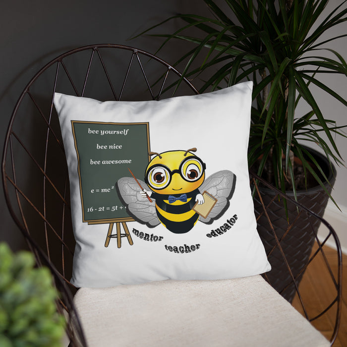 Cute GURU / TEACHER BEE Basic Pillow