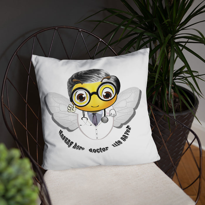 Cute DOCTOR / MEDICO BEE Basic Pillow