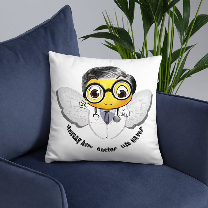 Cute DOCTOR / MEDICO BEE Basic Pillow