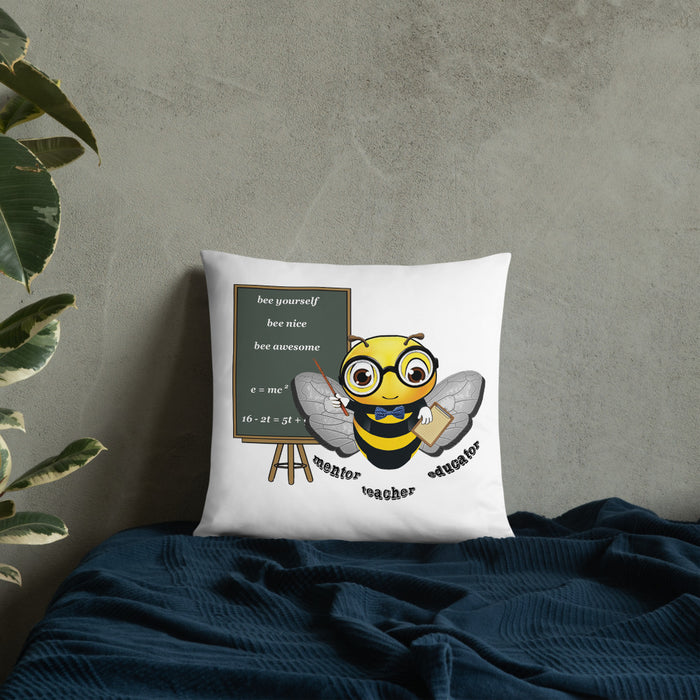 Cute GURU / TEACHER BEE Basic Pillow