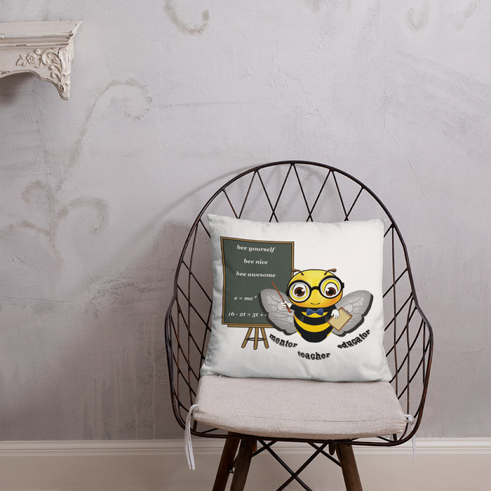 Cute GURU / TEACHER BEE Basic Pillow