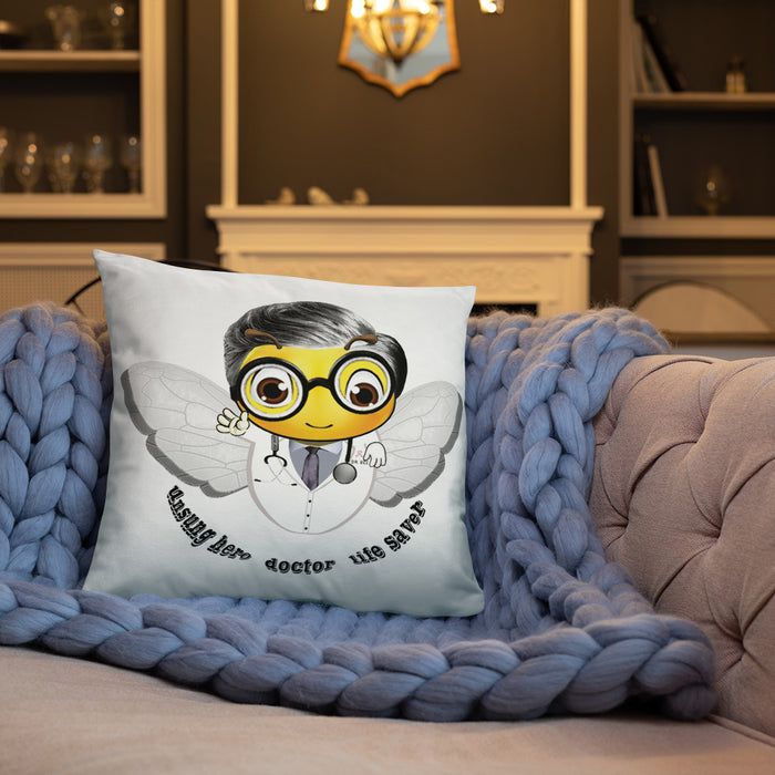 Cute DOCTOR / MEDICO BEE Basic Pillow