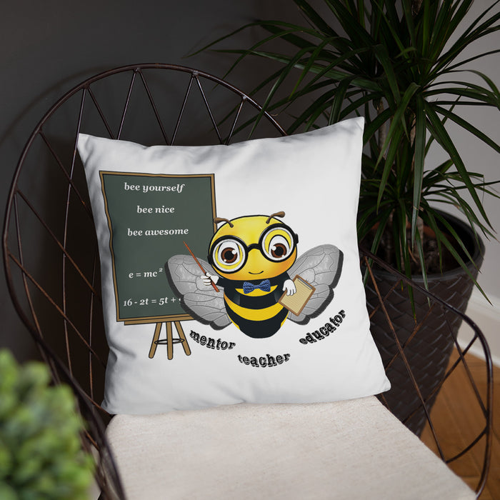 Cute GURU / TEACHER BEE Basic Pillow