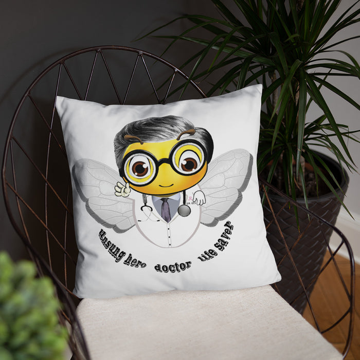 Cute DOCTOR / MEDICO BEE Basic Pillow