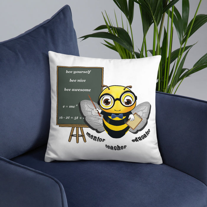 Cute GURU / TEACHER BEE Basic Pillow