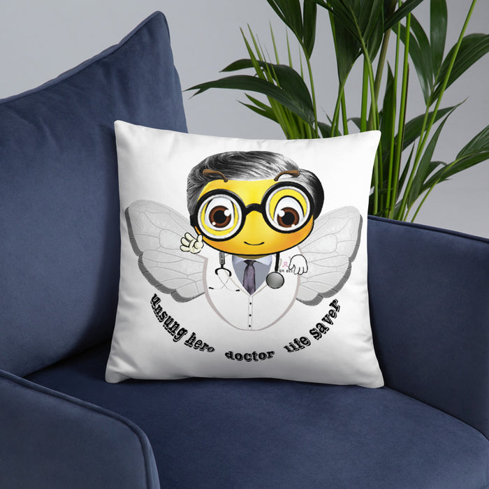 Cute DOCTOR / MEDICO BEE Basic Pillow