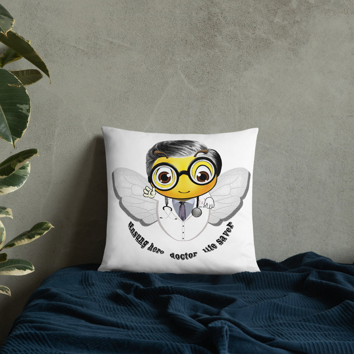 Cute DOCTOR / MEDICO BEE Basic Pillow