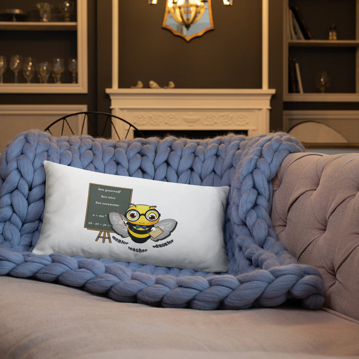 Cute GURU / TEACHER BEE Basic Pillow