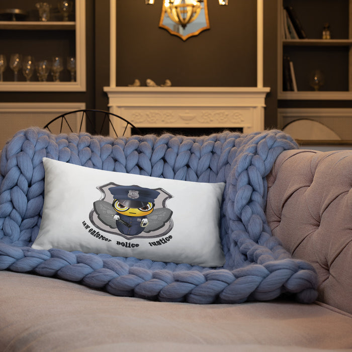 Cute COP / POLICE BEE Basic Pillow