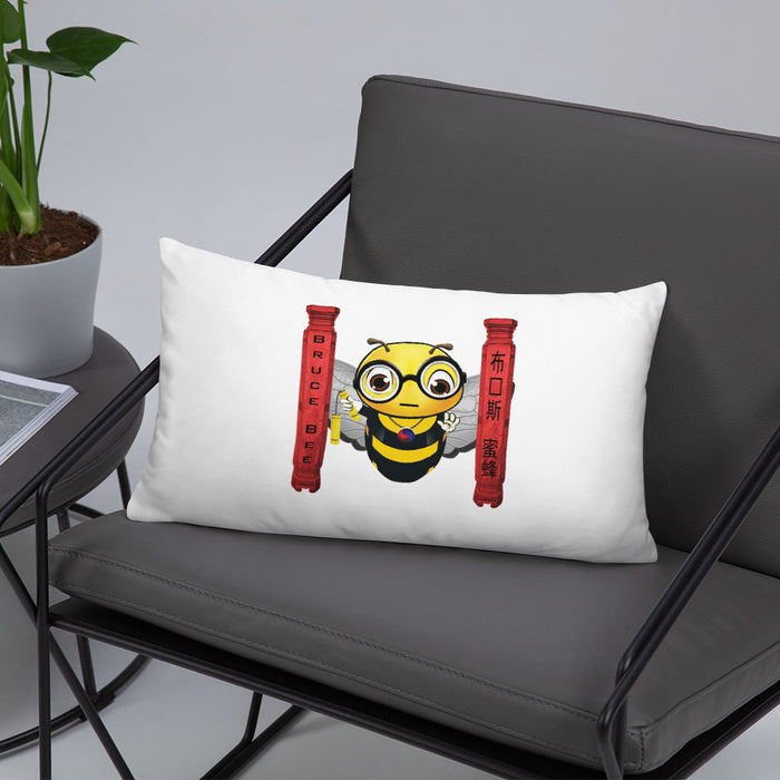 Cute BRUCE BEE Basic Pillow