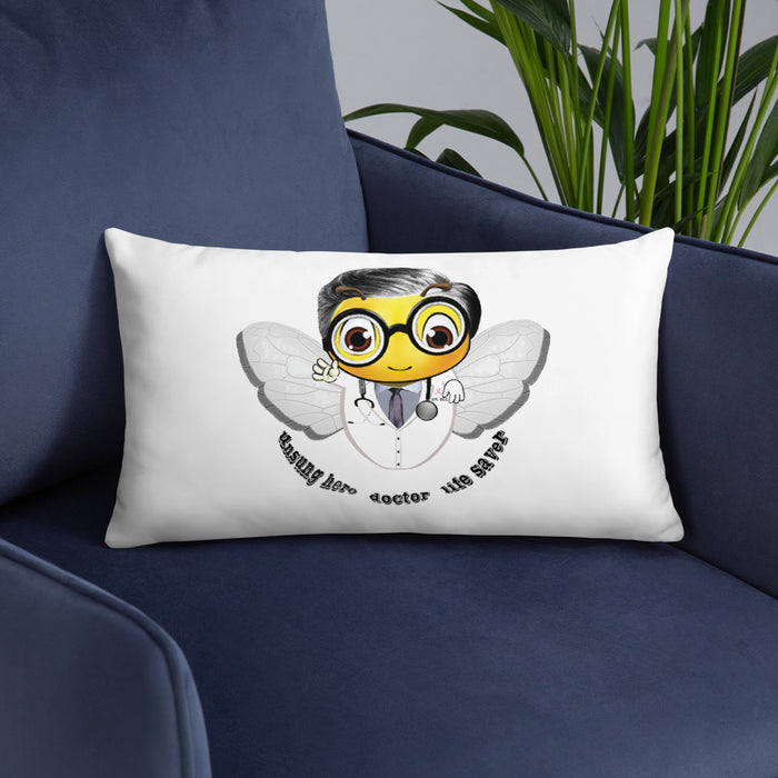 Cute DOCTOR / MEDICO BEE Basic Pillow