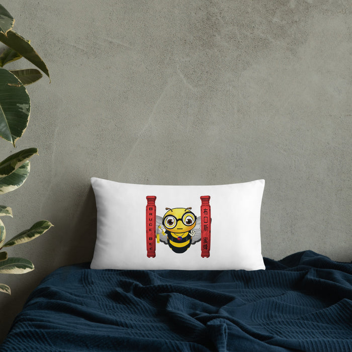 Cute BRUCE BEE Basic Pillow