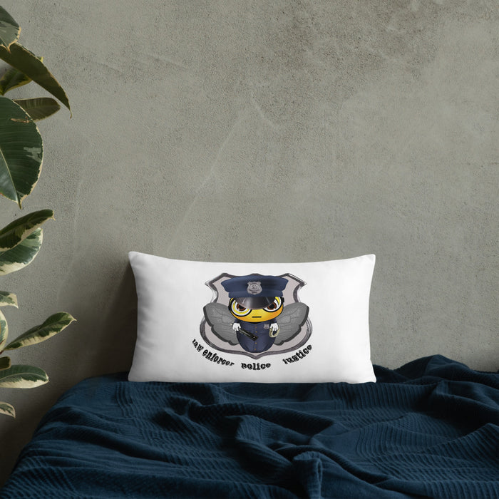 Cute COP / POLICE BEE Basic Pillow