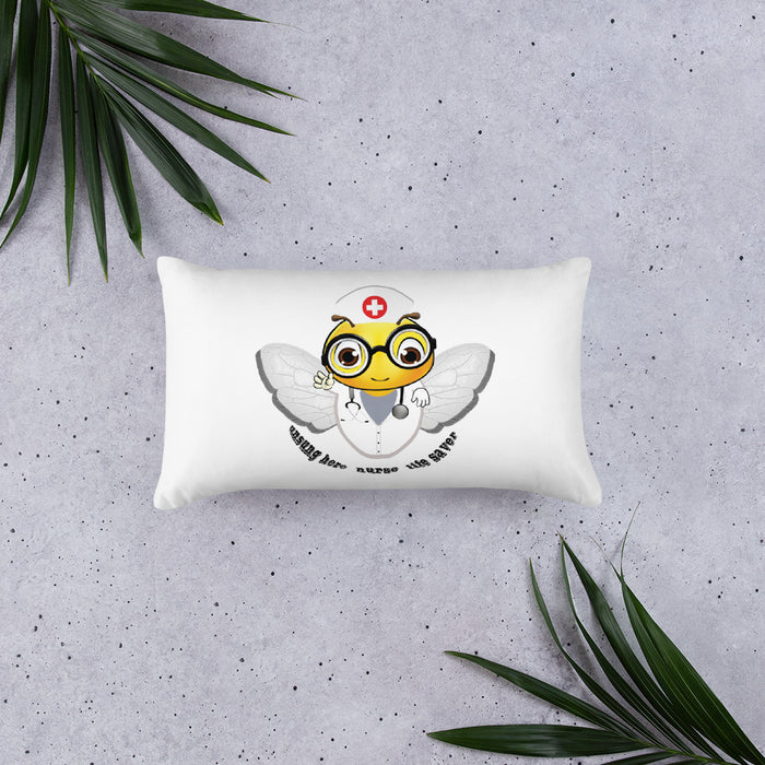 Cute NURSE BEE Pillow