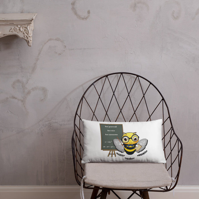 Cute GURU / TEACHER BEE Basic Pillow