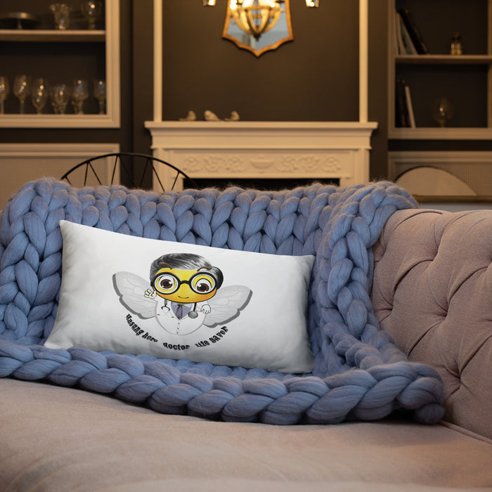 Cute DOCTOR / MEDICO BEE Basic Pillow