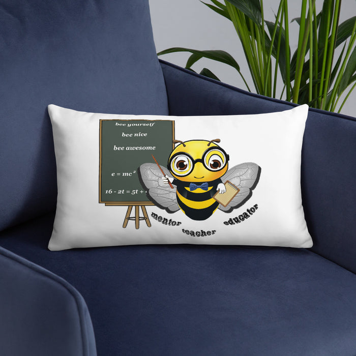 Cute GURU / TEACHER BEE Basic Pillow