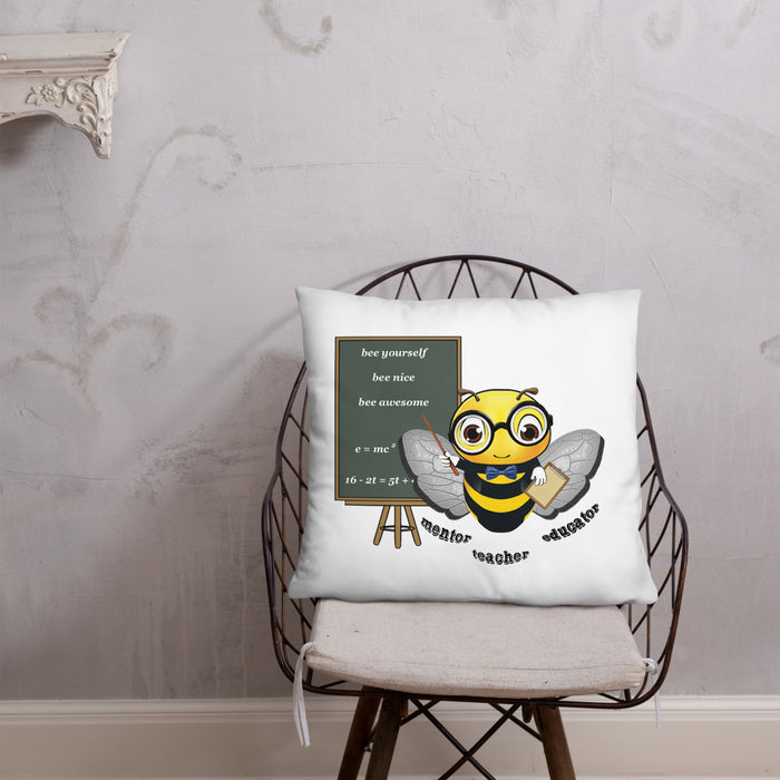 Cute GURU / TEACHER BEE Basic Pillow