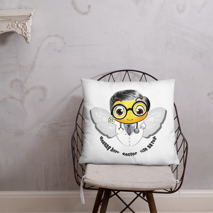 Cute DOCTOR / MEDICO BEE Basic Pillow