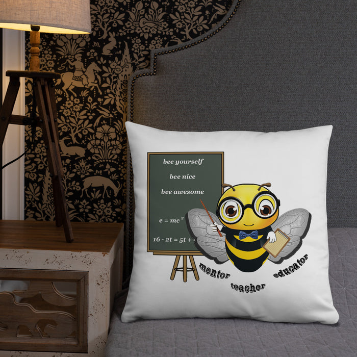 Cute GURU / TEACHER BEE Basic Pillow