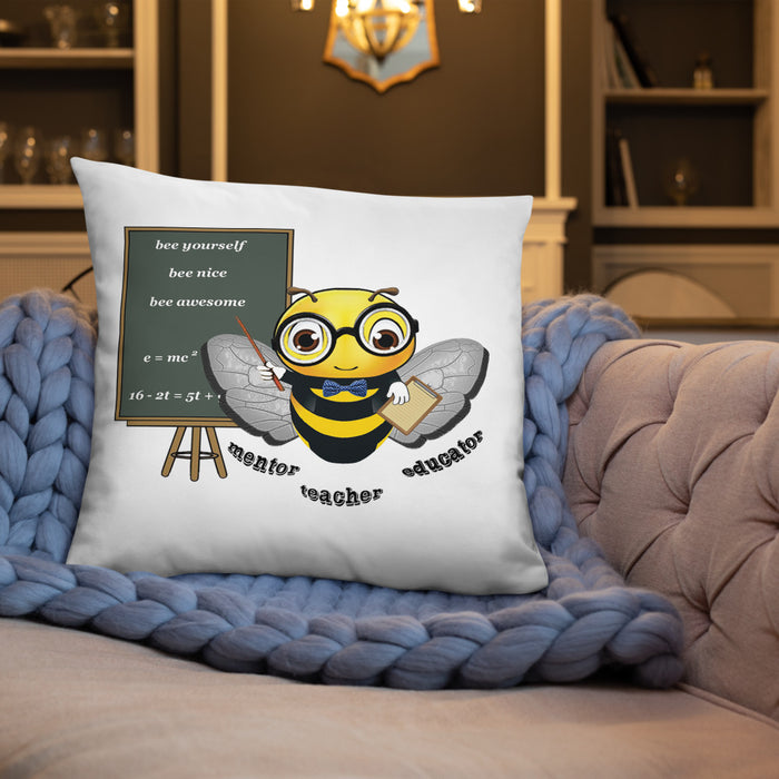 Cute GURU / TEACHER BEE Basic Pillow