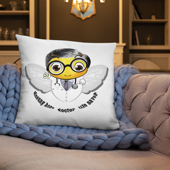 Cute DOCTOR / MEDICO BEE Basic Pillow