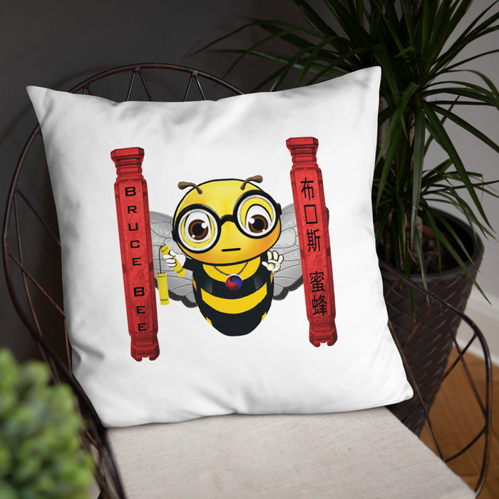 Cute BRUCE BEE Basic Pillow