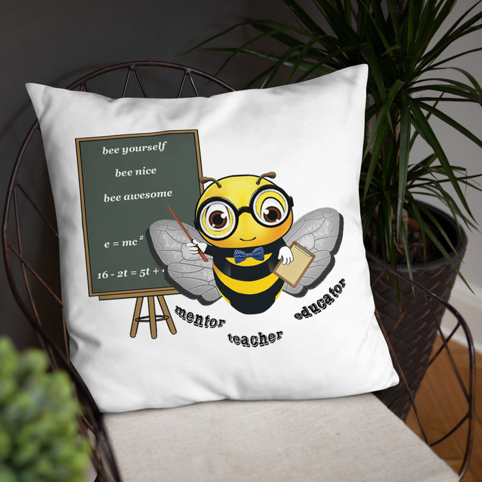 Cute GURU / TEACHER BEE Basic Pillow