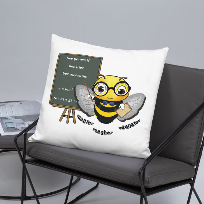 Cute GURU / TEACHER BEE Basic Pillow