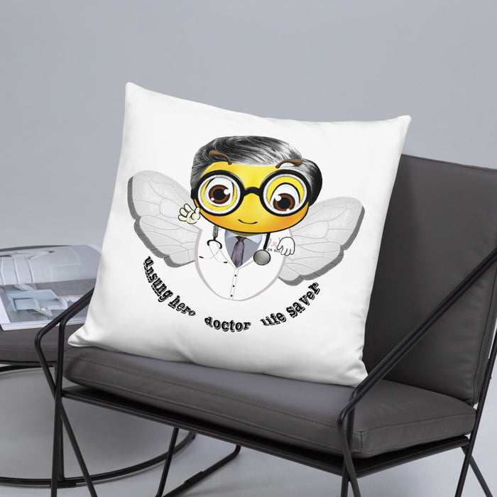 Cute DOCTOR / MEDICO BEE Basic Pillow