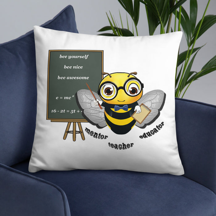 Cute GURU / TEACHER BEE Basic Pillow