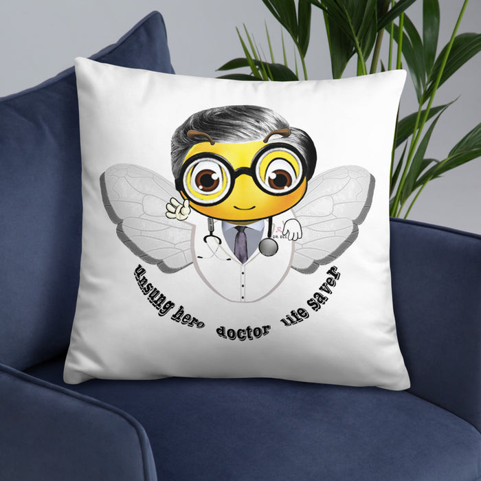 Cute DOCTOR / MEDICO BEE Basic Pillow