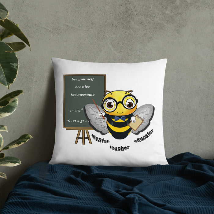 Cute GURU / TEACHER BEE Basic Pillow