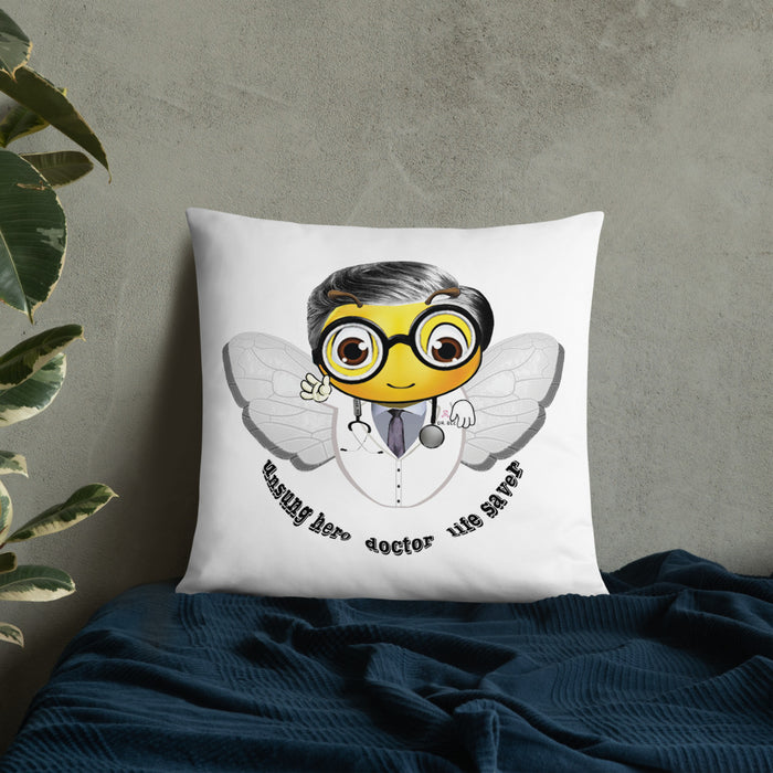 Cute DOCTOR / MEDICO BEE Basic Pillow