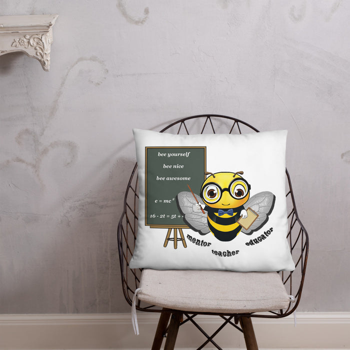 Cute GURU / TEACHER BEE Basic Pillow