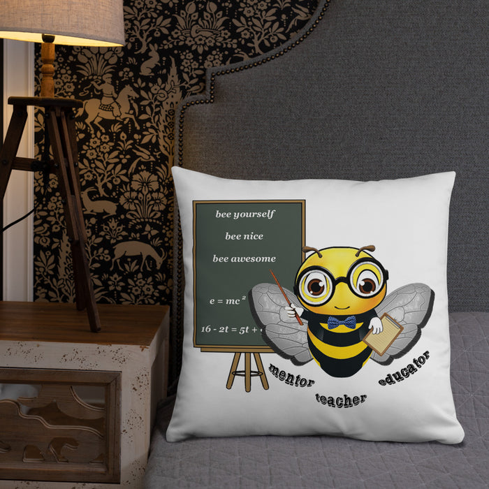 Cute GURU / TEACHER BEE Basic Pillow