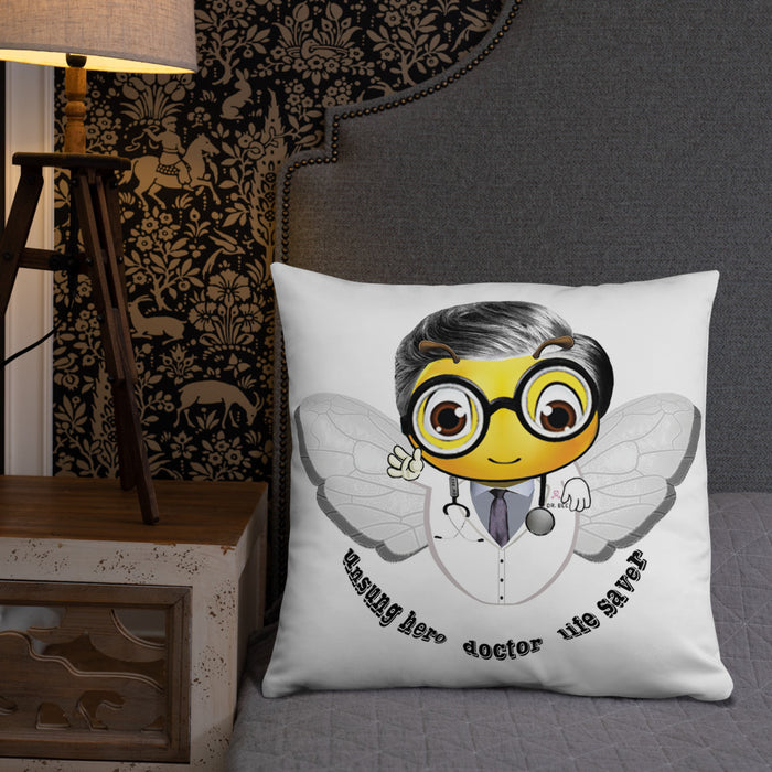 Cute DOCTOR / MEDICO BEE Basic Pillow