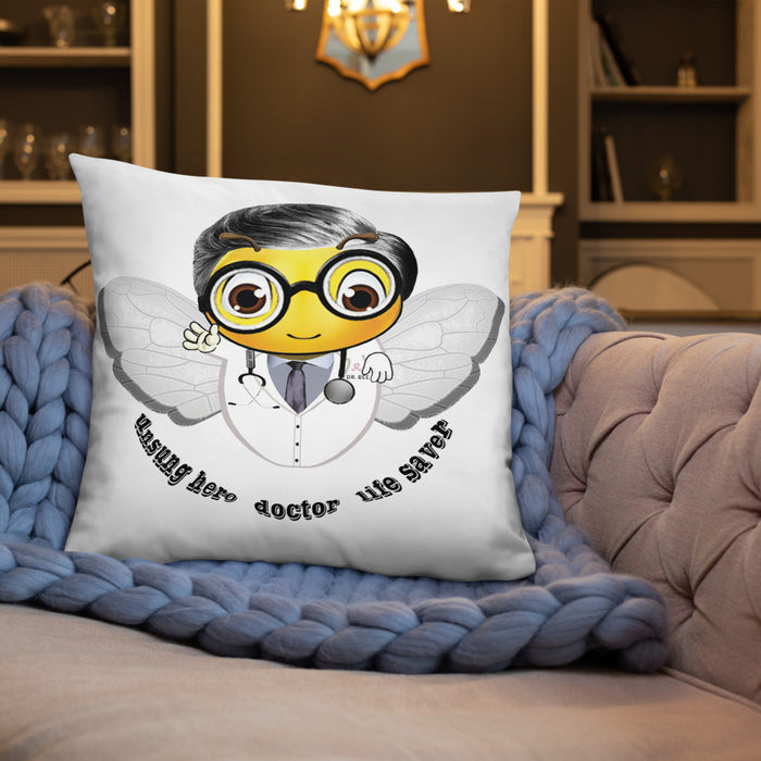 Cute DOCTOR / MEDICO BEE Basic Pillow