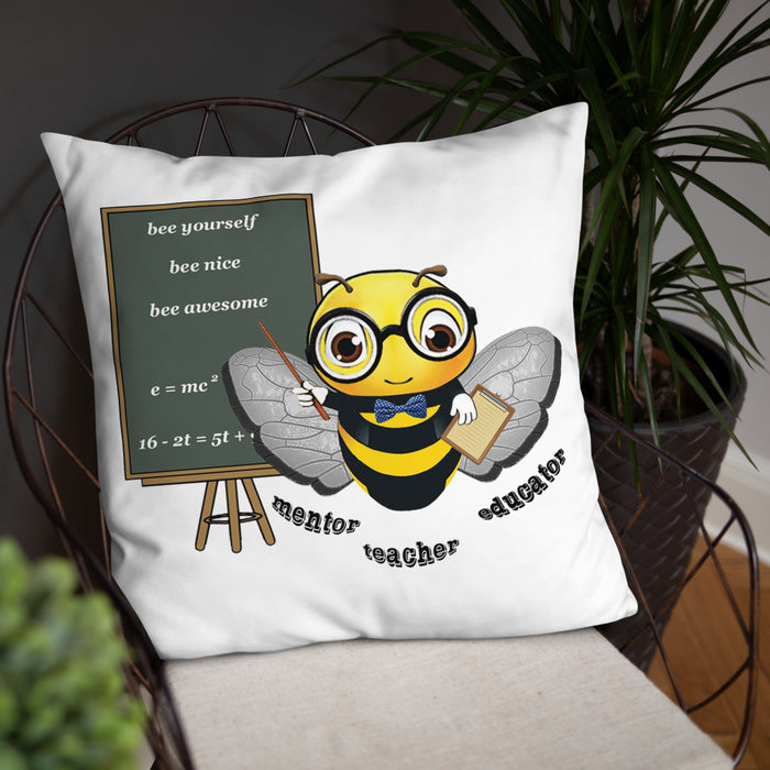 Cute GURU / TEACHER BEE Basic Pillow