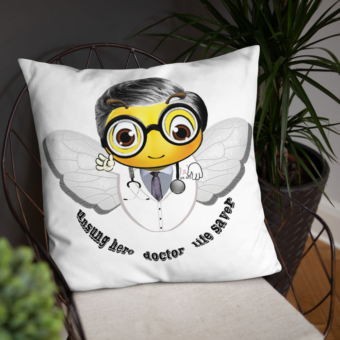 Cute DOCTOR / MEDICO BEE Basic Pillow