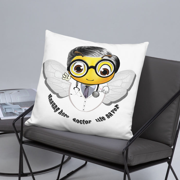 Cute DOCTOR / MEDICO BEE Basic Pillow