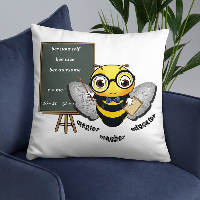 Cute GURU / TEACHER BEE Basic Pillow