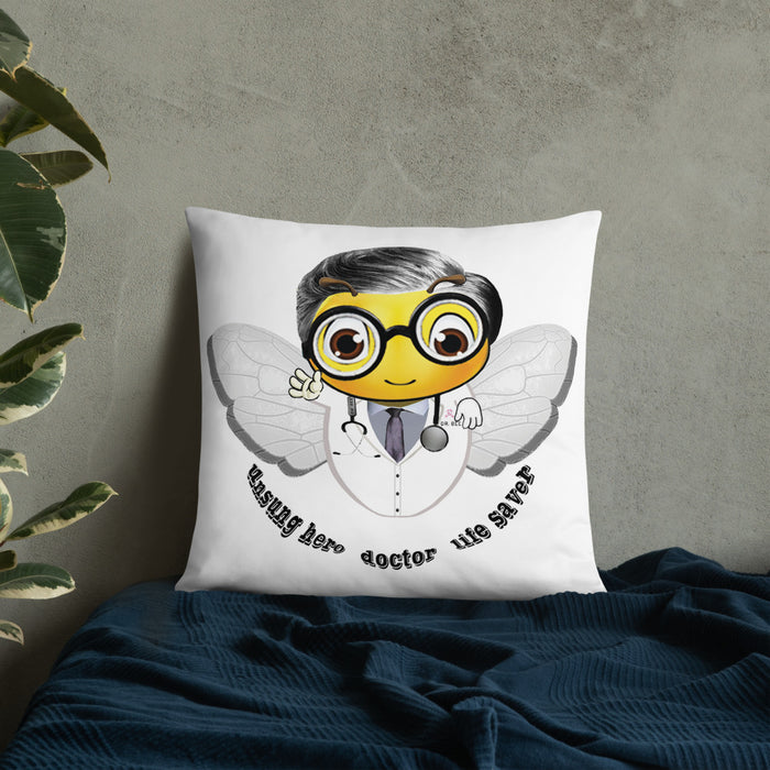 Cute DOCTOR / MEDICO BEE Basic Pillow