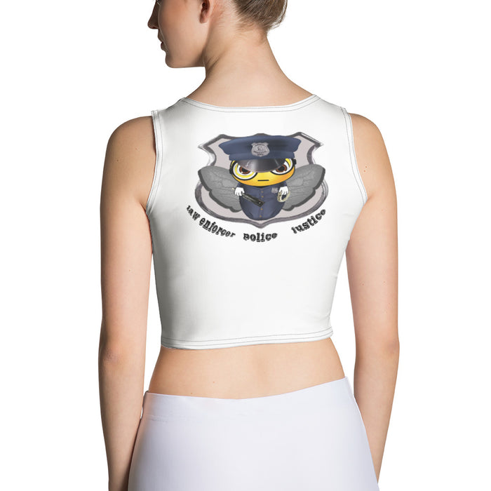 Cute COP / POLICE BEE Crop Top