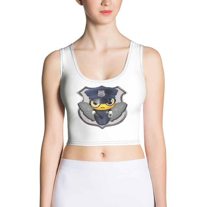 Cute COP / POLICE BEE Crop Top